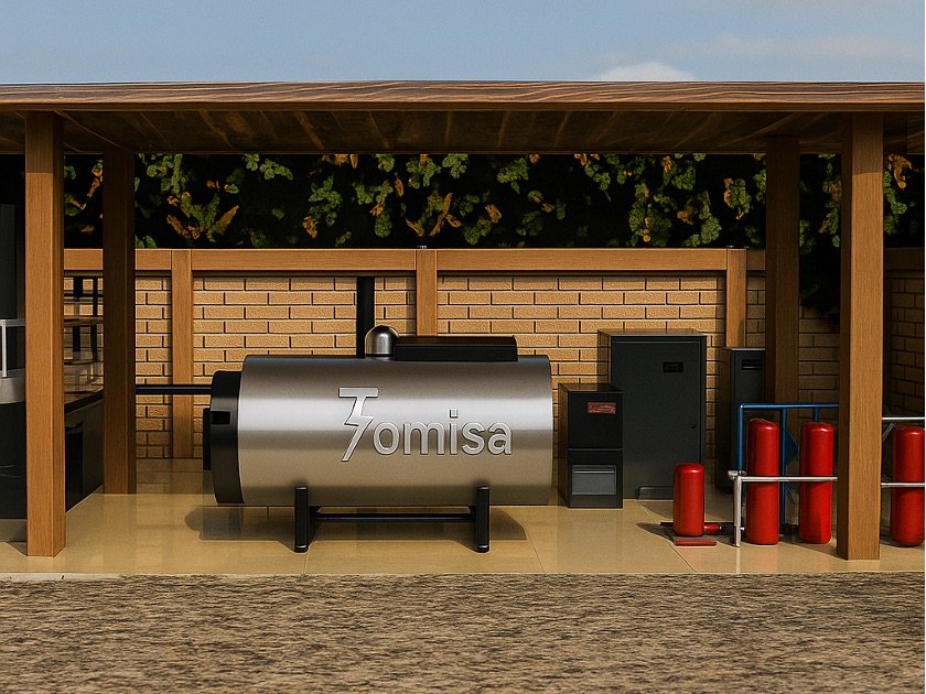 Equipo de termovalorización del proyecto Tomisa bajo cubierta